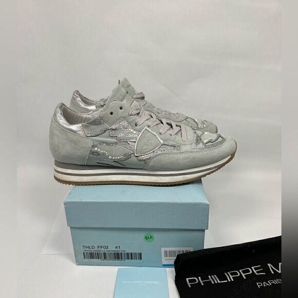 PHILIPPE MODEL Sneaker Tropez Higher Size 41 / US 11 - Picture 2 of 14